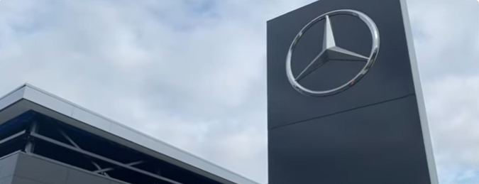 Claris Design·Build Brings the New Mercedes-Benz Dealership Interiors to Life!